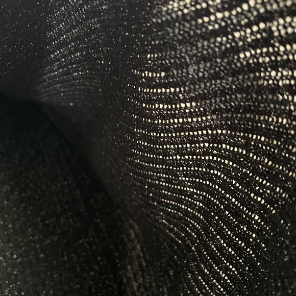 NWOT - never worn Eileen Fisher black and silver sparkly duster/cardigan size s - Picture 5 of 7